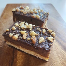 Raw Snickers Bar